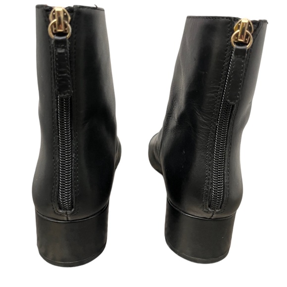 J Crew Cap-toe Leather ankle boots - Picture 2 of 6